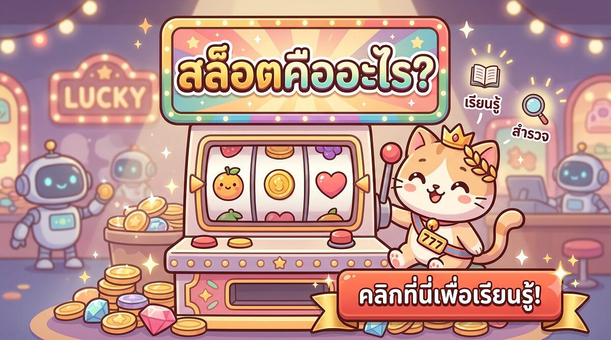 สล็อตคืออะไร ถอดรหัสเครื่องเล่นแห่งความน่าจะเป็นและกลไก RNG