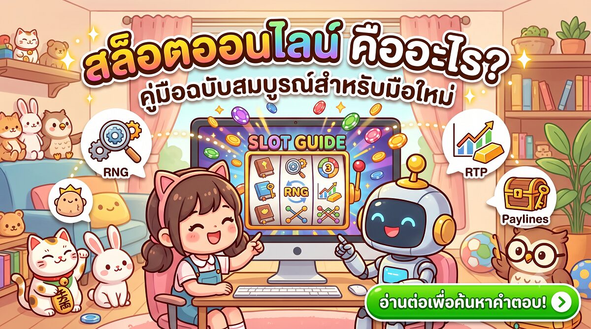 สล็อตออนไลน์ คืออะไร คู่มือฉบับสมบูรณ์สำหรับมือใหม่